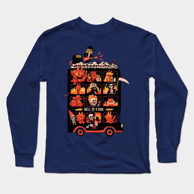 Hell Bus Long Sleeve T-Shirt by ppmid